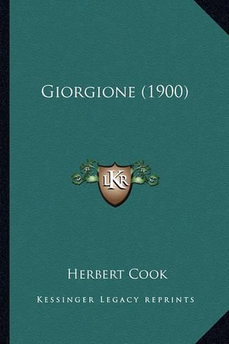 Cover image for Giorgione (1900)