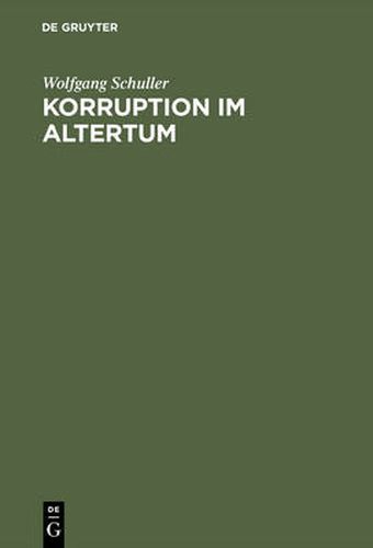 Cover image for Korruption im Altertum