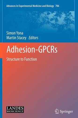 Cover image for Adhesion-GPCRs: Structure to Function