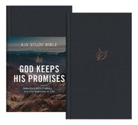 Cover image for The God Keeps His Promises KJV Study Bible [Slate Leaf]: Understand Bible Prophecy. . .and Find Inspiration for Life