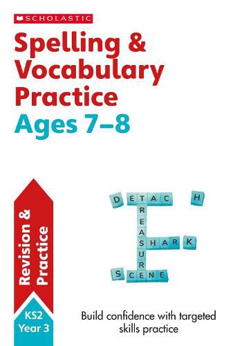 Cover image for Spelling and Vocabulary Workbook (Ages 7-8)