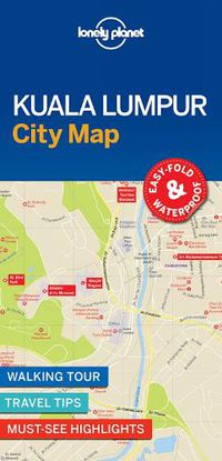 Cover image for Lonely Planet Kuala Lumpur City Map