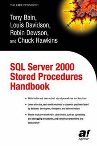 Cover image for SQL Server 2000 Stored Procedures Handbook