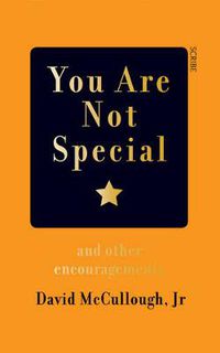 Cover image for You Are Not Special: and other encouragements