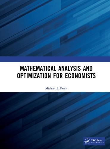 Cover image for Mathematical Analysis and Optimization for Economists