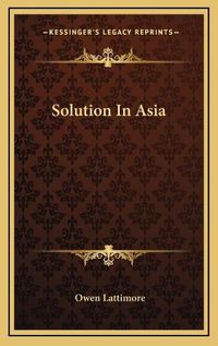 Cover image for Solution in Asia