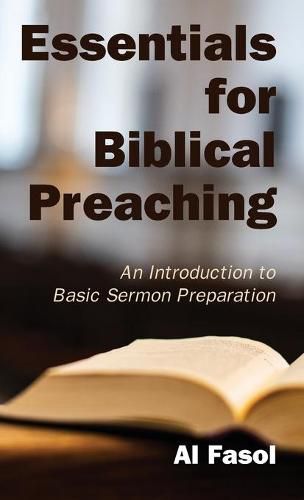 Cover image for Essentials for Biblical Preaching: An Introduction to Basic Sermon Preparation