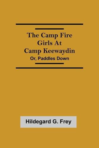 Cover image for The Camp Fire Girls At Camp Keewaydin; Or, Paddles Down