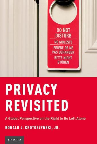 Cover image for Privacy Revisited: A Global Perspective on the Right to Be Left Alone