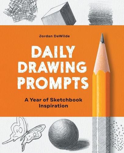 Cover image for Daily Drawing Prompts: A Year of Sketchbook Inspiration