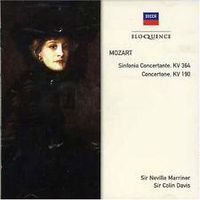 Cover image for Mozart Sinfonia Concertante