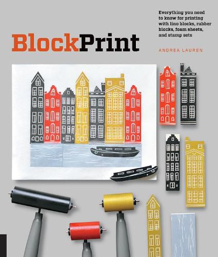 Cover image for Block Print: Everything you need to know for printing with lino blocks, rubber blocks, foam sheets, and stamp sets