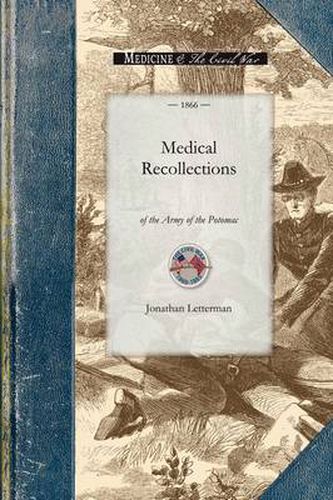 Cover image for Medical Recollections of the Army of the