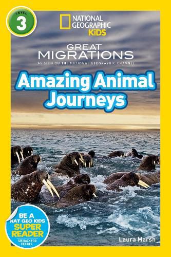 Cover image for National Geographic Readers: Great Migrations Amazing Animal Journeys