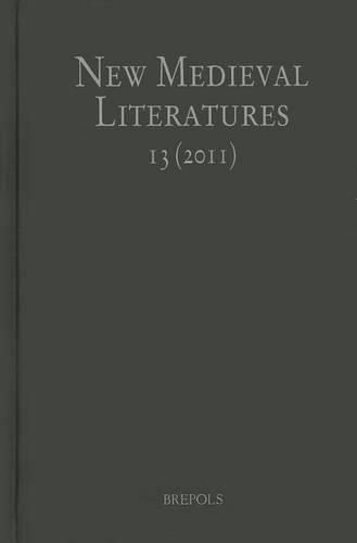 Cover image for New Medieval Literatures 13 (2011)