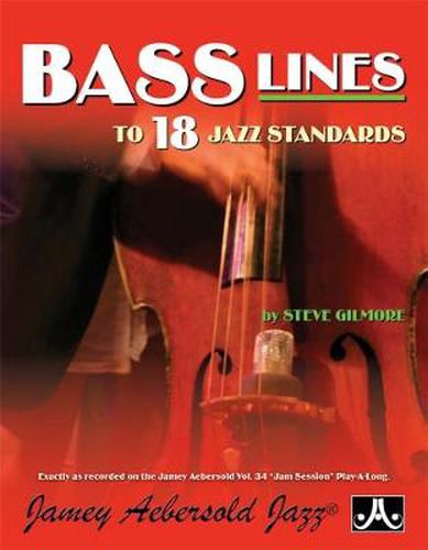 Bass Lines (18) from the Volume 34 Play-A-Long