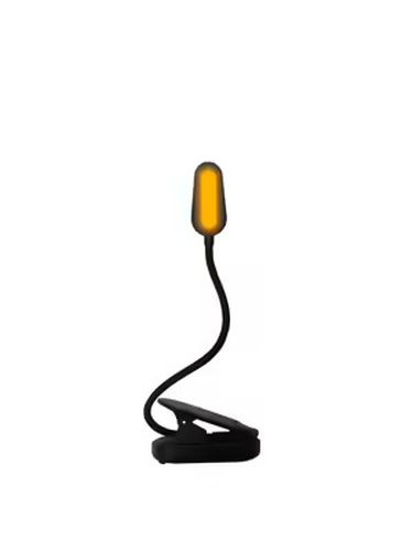 Amber Rechargeable Book Light (Black)