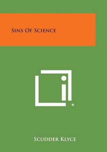 Cover image for Sins of Science