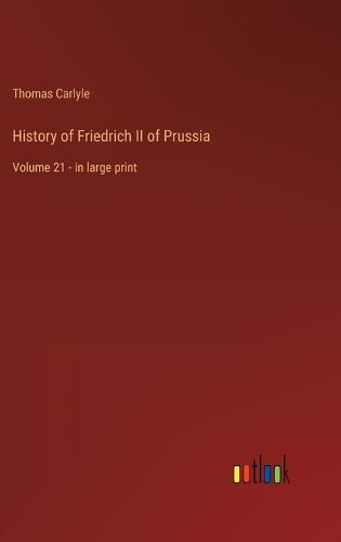 Cover image for History of Friedrich II of Prussia