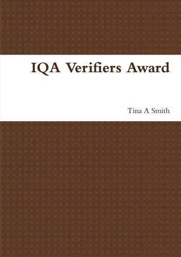 Cover image for Iqa Verifiers Award