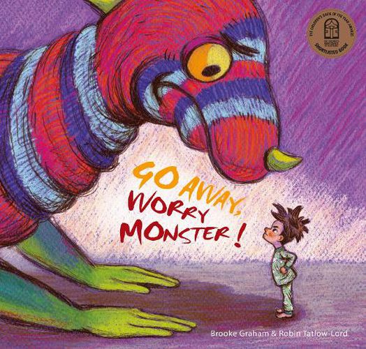 Cover image for Go Away, Worry Monster!