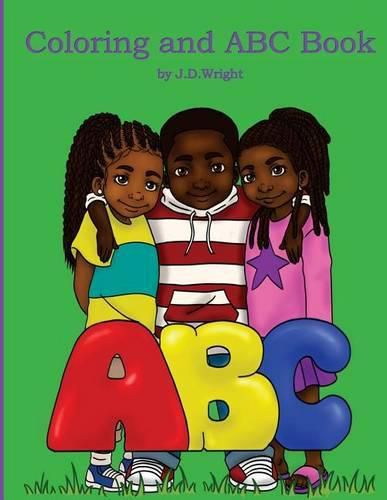 Cover image for Coloring and ABC Book by J.D.Wright