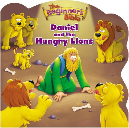Cover image for The Beginner's Bible Daniel and the Hungry Lions