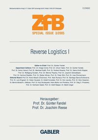 Cover image for Reverse Logistics I