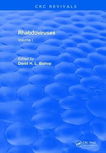 Cover image for Rhabdoviruses: Volume I