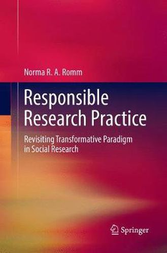 Cover image for Responsible Research Practice: Revisiting Transformative Paradigm in Social Research