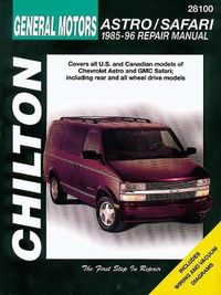 Cover image for Chevrolet Astro Safari (Chilton): 85-05