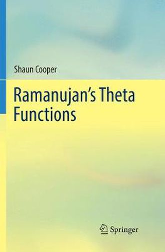 Cover image for Ramanujan's Theta Functions