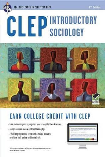Cover image for Clep(r) Introductory Sociology Book + Online