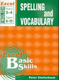 Cover image for English Support Books: Spelling and Vocabulary: Years 3 & 4: Years 3-4