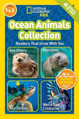 Cover image for Nat Geo Readers Ocean Animals Collection Lvls 1 & 2