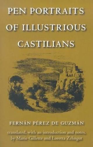 Cover image for Pen Portraits of Illustrious Castilians