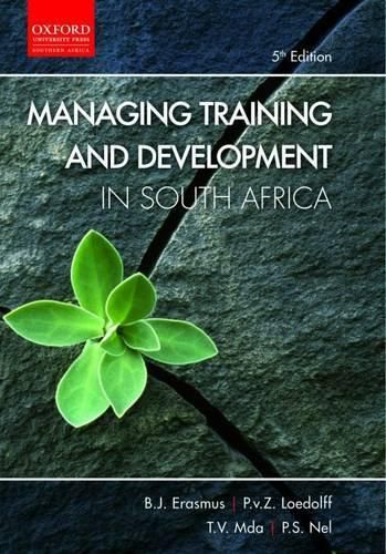 Cover image for Managing Training and Development in South Africa