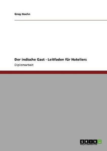 Cover image for Der indische Gast - Leitfaden fur Hoteliers