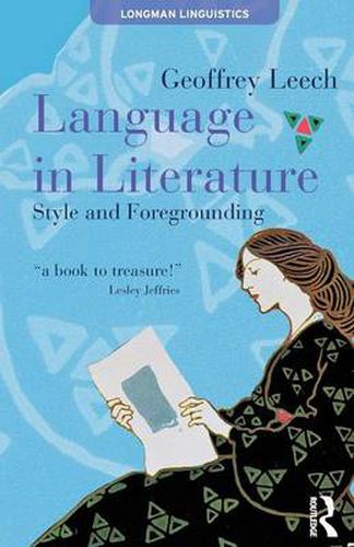 Cover image for Language in Literature: Style and Foregrounding