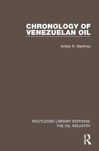 Cover image for Chronology of Venezuelan Oil