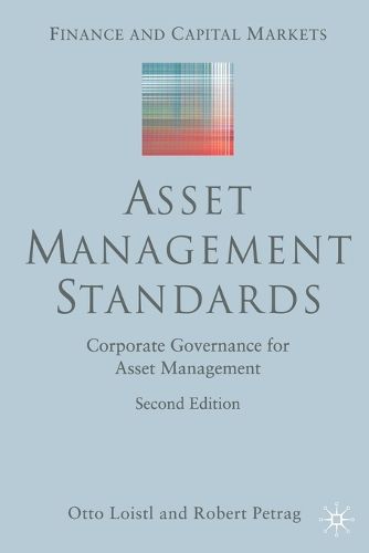 Cover image for Asset Management Standards: Corporate Governance for Asset Management