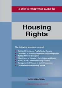 Cover image for A Straightforward Guide to Housing Rights