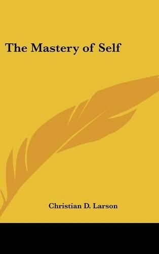 Cover image for The Mastery of Self