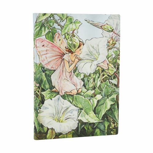 Cover image for Bindweed Fairy (Flower Fairies) Midi Lined Softcover Flexi Journal (Elastic Band Closure)