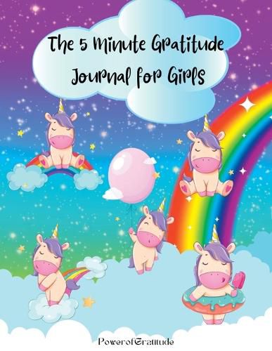 Cover image for The 5 Minute Gratitude Journal for Girls