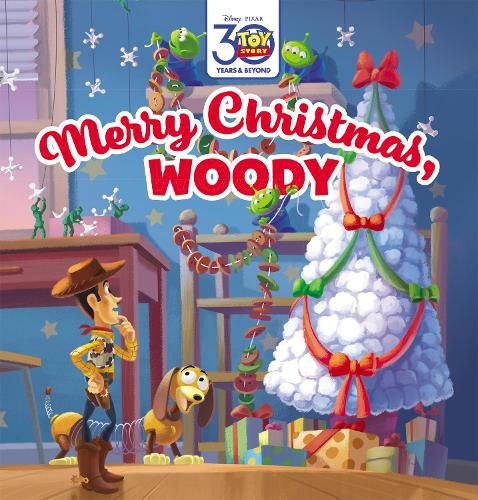 Cover image for Toy Story: Merry Christmas, Woody (Disney Pixar: Deluxe Storybook)