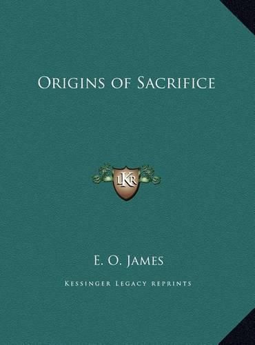 Origins of Sacrifice Origins of Sacrifice