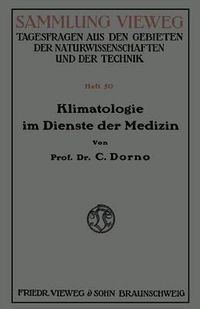 Cover image for Klimatologie Im Dienste Der Medizin