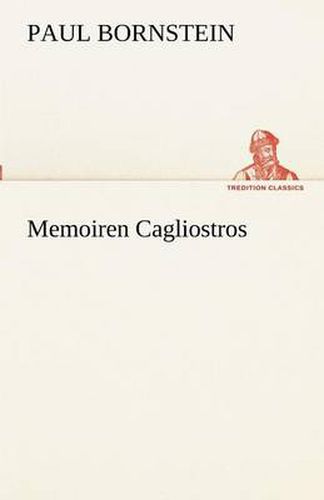 Cover image for Memoiren Cagliostros