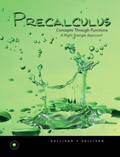 Precalculus: Concepts Through Functions Right Triangle Approach to Trigonometry Value Package (Includes Mymathlab/Mystatlab Student Access Kit)